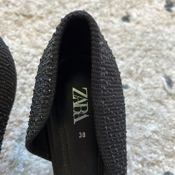 Black Zara sparkle heels - Picture 4 of 5